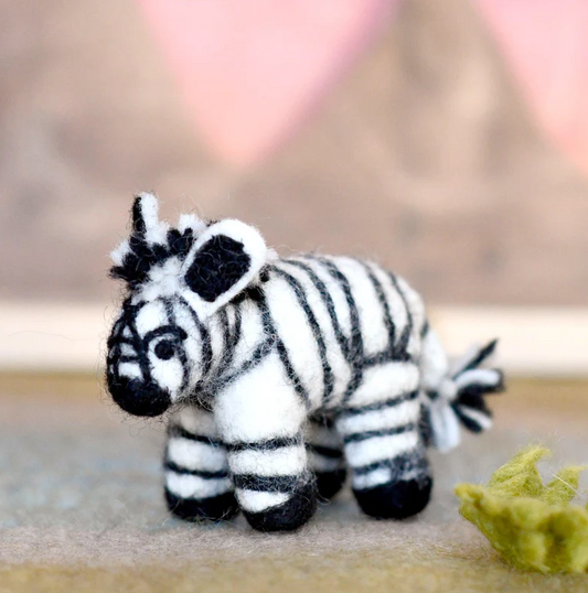 Felt Zebra