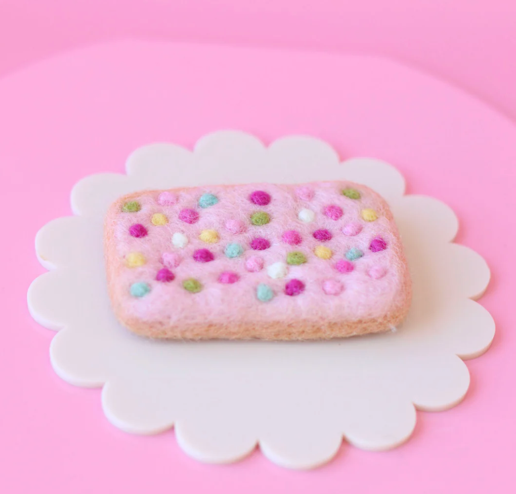 Pink Sprinkle Biscuit