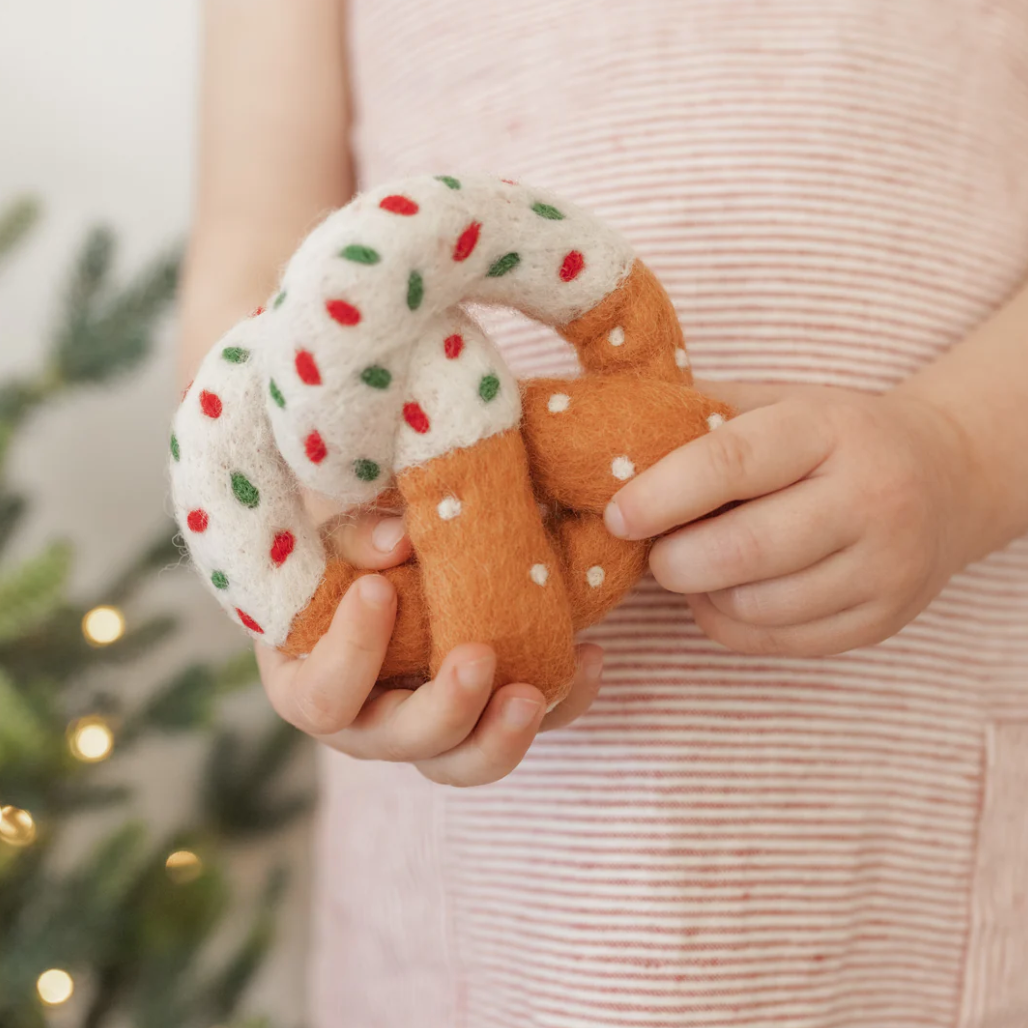 Giant New York Pretzel Festive