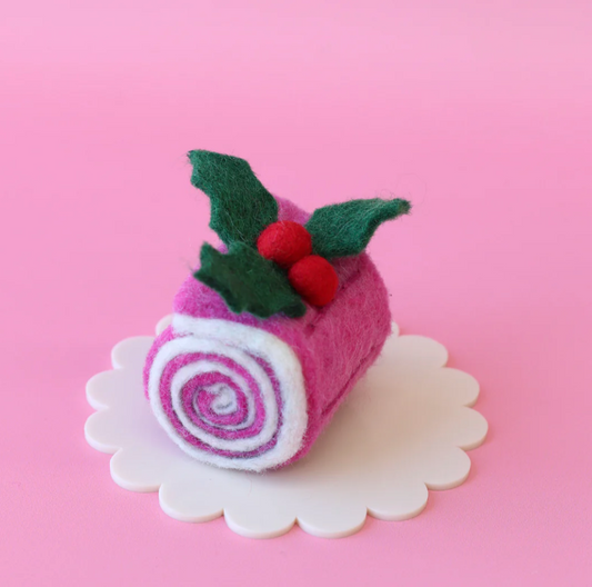 Raspberry Yule Log