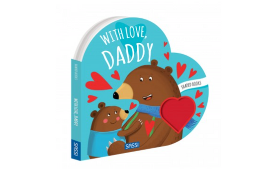 With Love Daddy Shaped Board Book