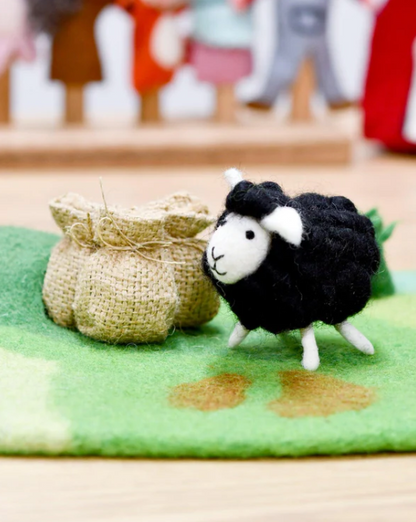 Felt Baa Baa Black Sheep