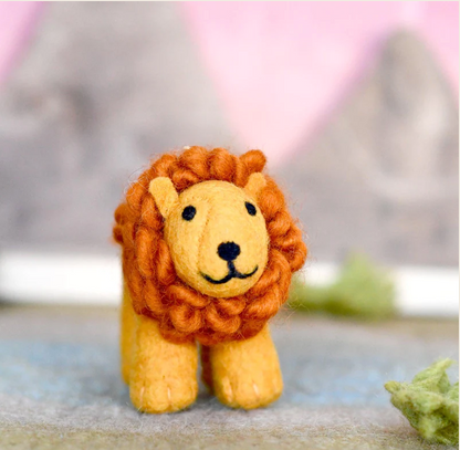 Felt Safari Lion