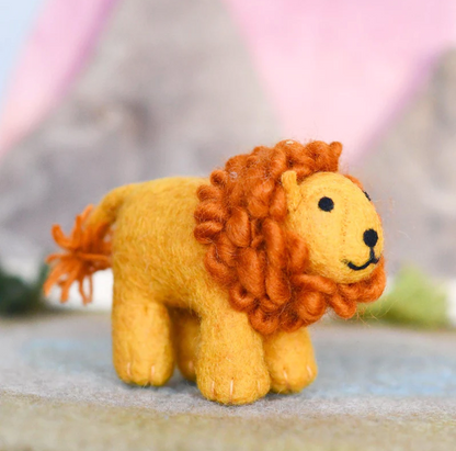 Felt Safari Lion