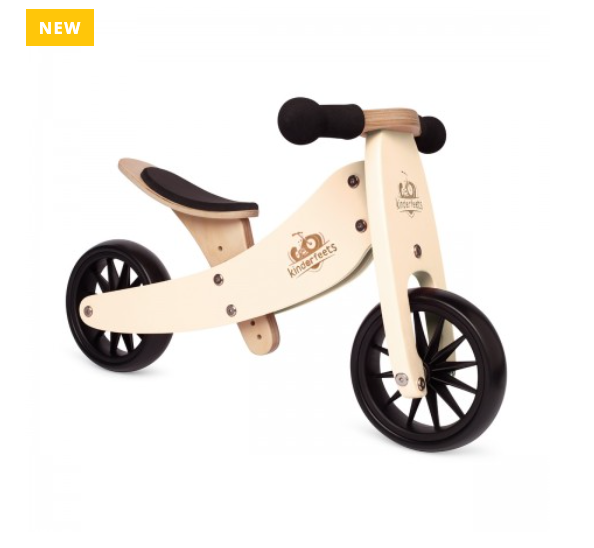 Tiny Tot 2 in 1 Balance Bike & Trike - Assorted