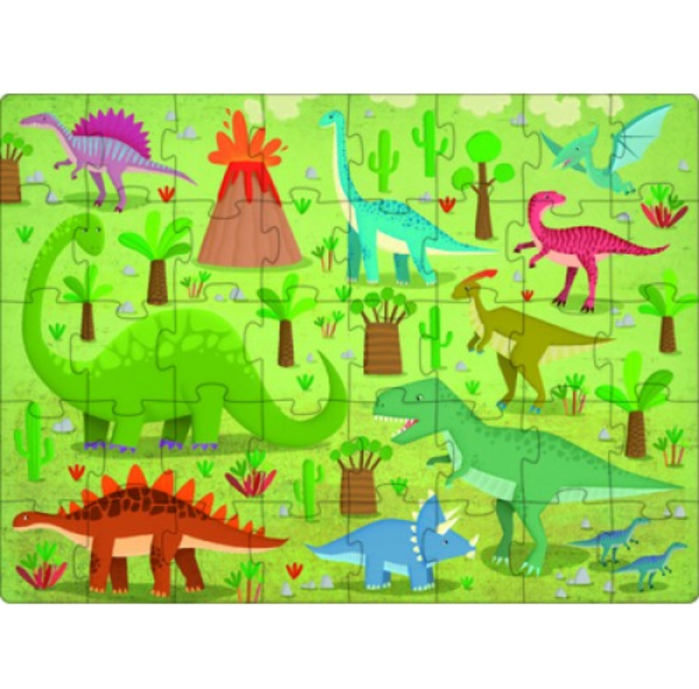 Sassi Learn Dinosaurs 3D Puzzle and Book Set