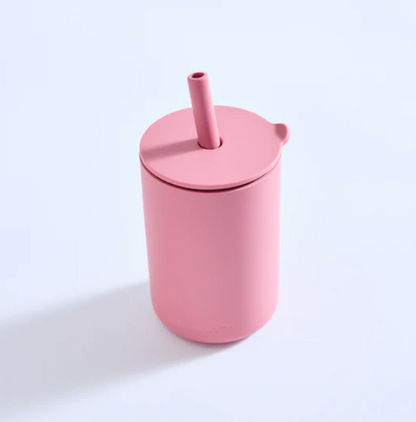 Silicone Cup & Straw Set - Assorted