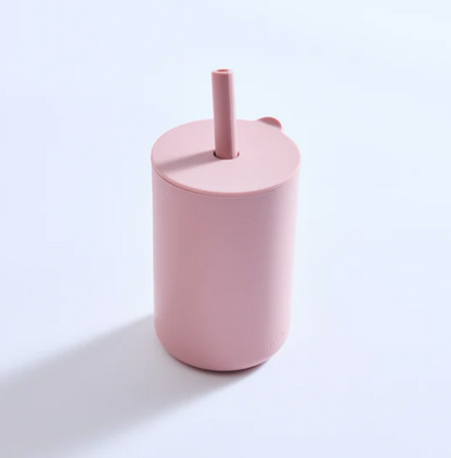 Silicone Cup & Straw Set - Assorted