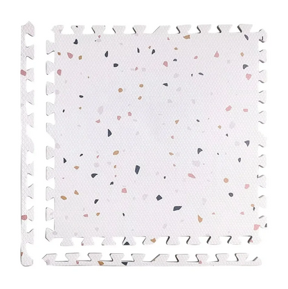 Foam Playmat - White Terrazzo