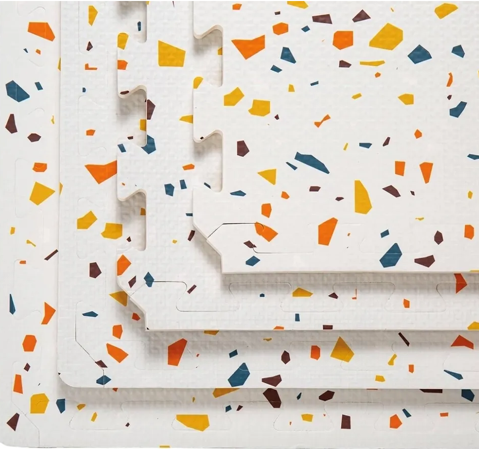 Foam Playmat -1960's Terrazzo