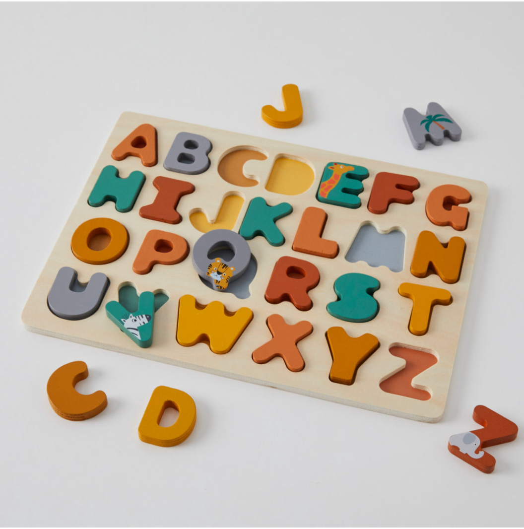 Alphabet Wooden Puzzle