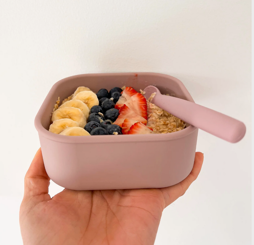 Silicone Square Lunch Box - Assorted