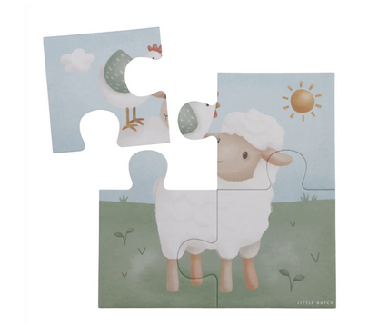 Little Farm 4 in 1 Puzzles