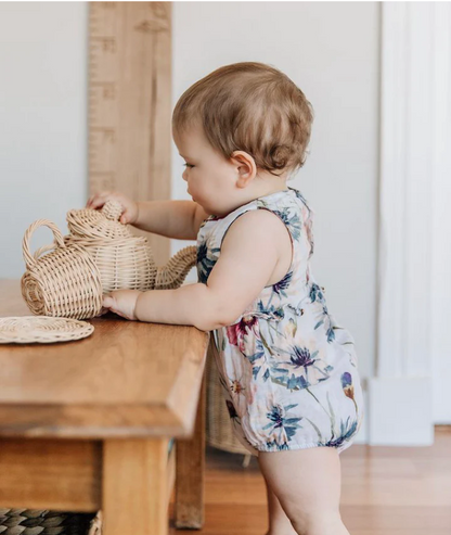 Little Sipper's Rattan Tea Set