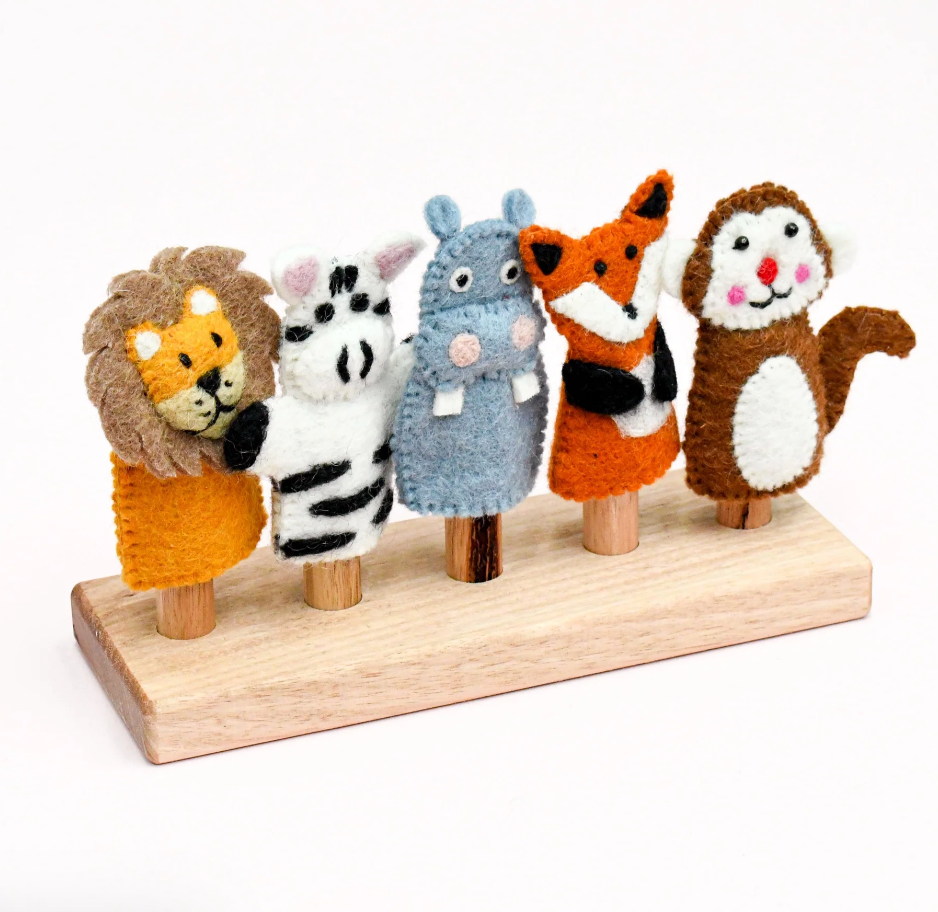 Finger Puppet Stand - Assorted