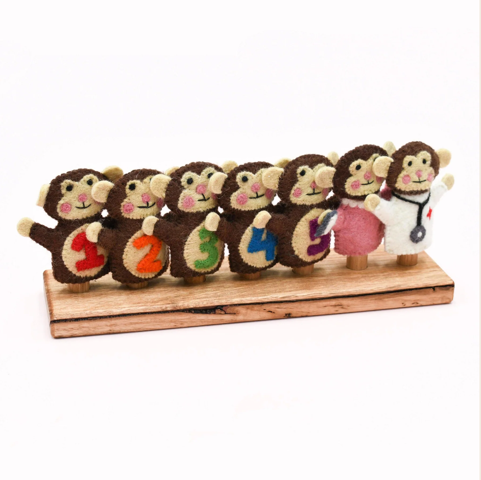 Finger Puppet Stand - Assorted