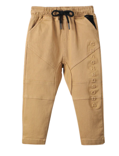 Parker Detailed Jeans - Tan