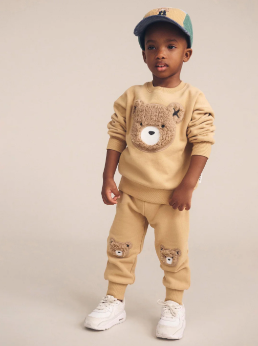 Honey Furry Huxbear Track Pant