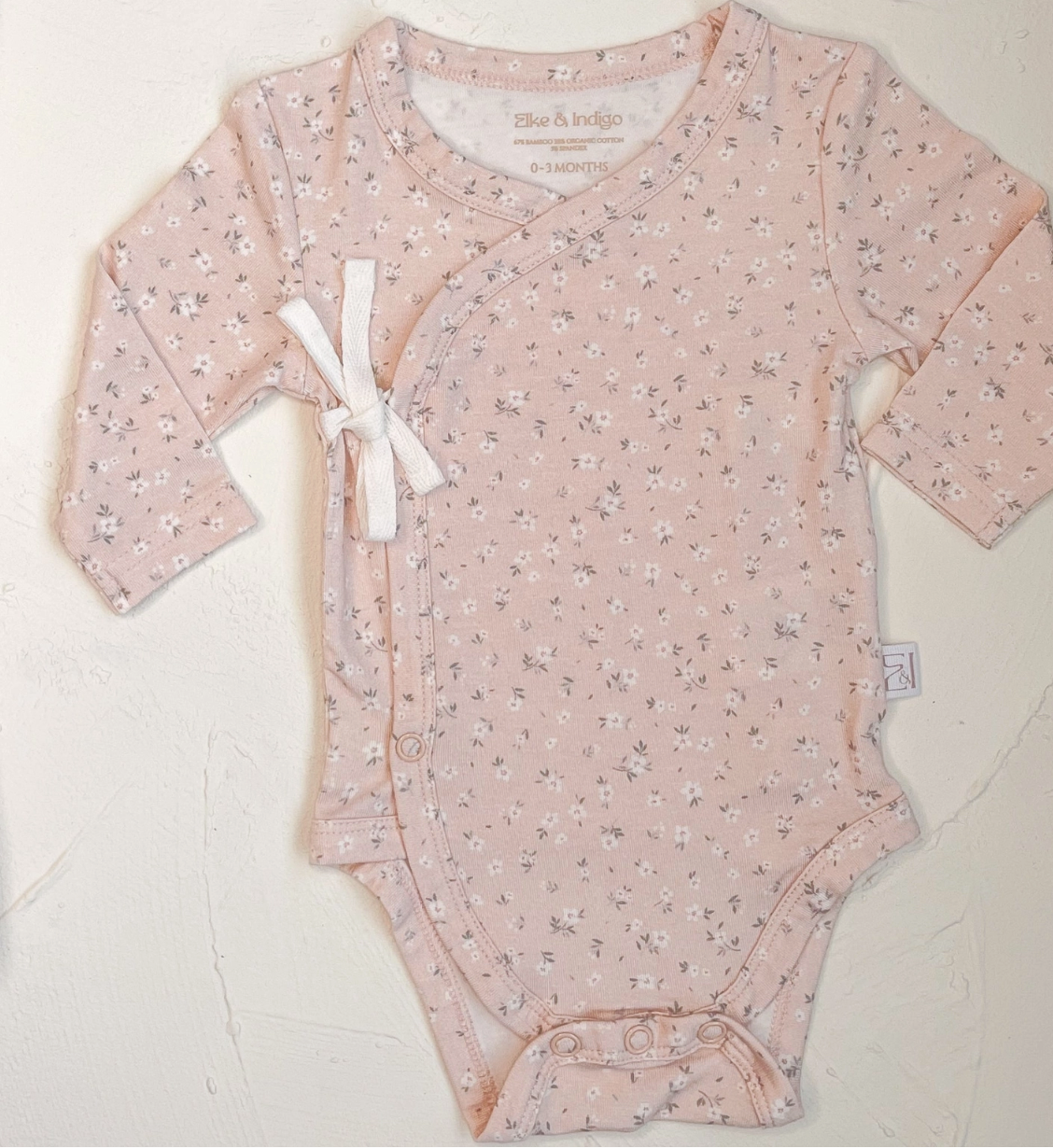 Bamboo/Organic Cotton Kali Bodysuit - Wildflower