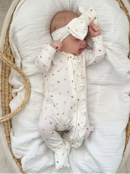 Bamboo/Organic Cotton Oakleigh Onesie - Audrey