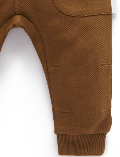 Slouchy Trackpant - Rye