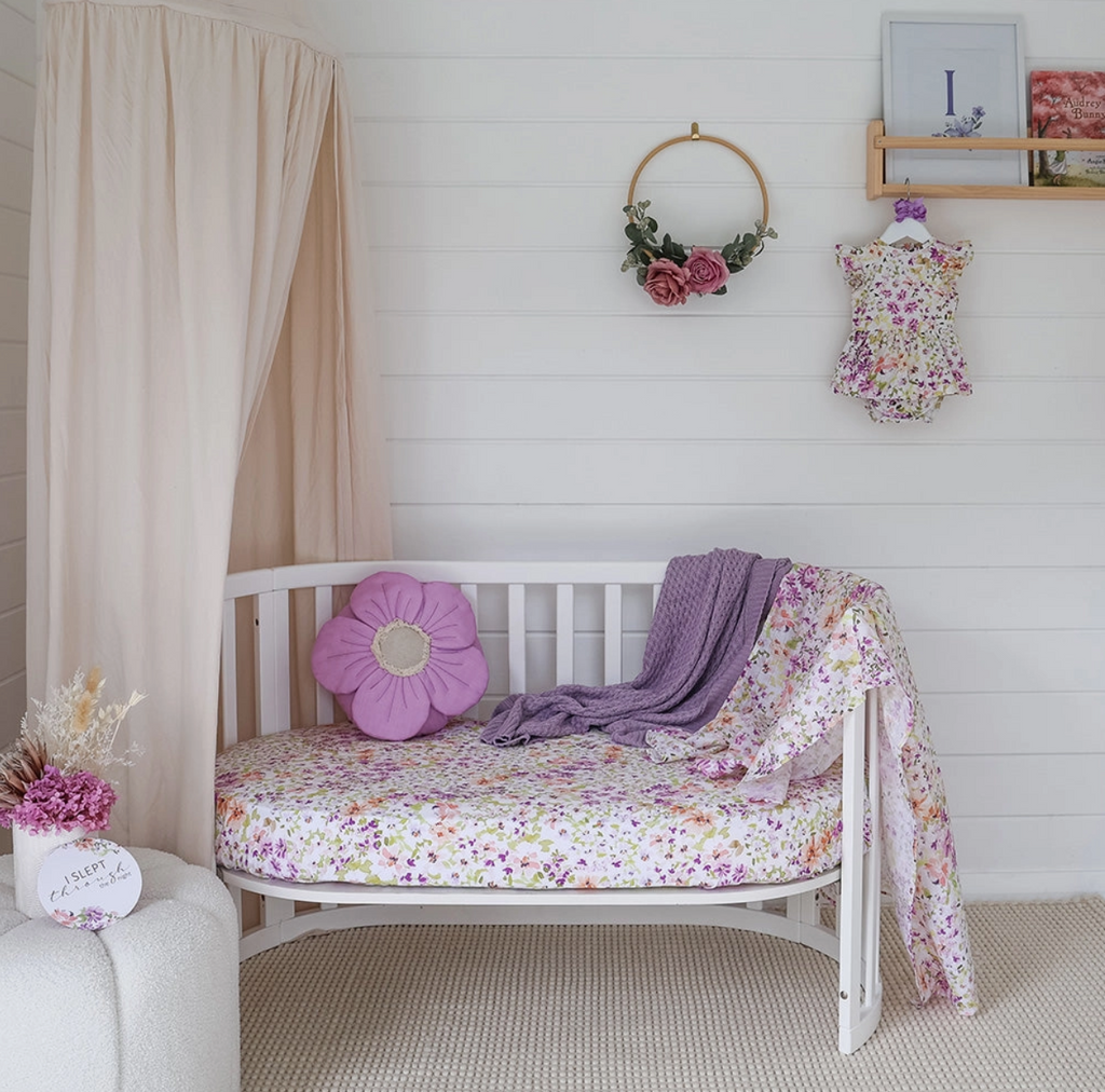 Isla Organic Fitted Cot Sheet