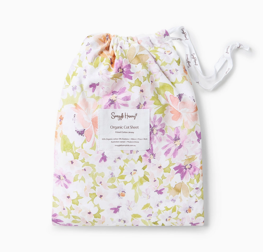 Isla Organic Fitted Cot Sheet