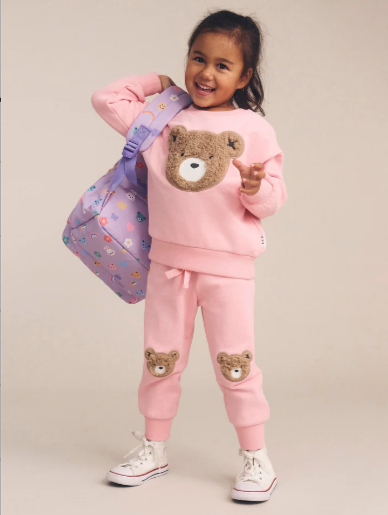 Blush Furry Huxbear Sweatshirt