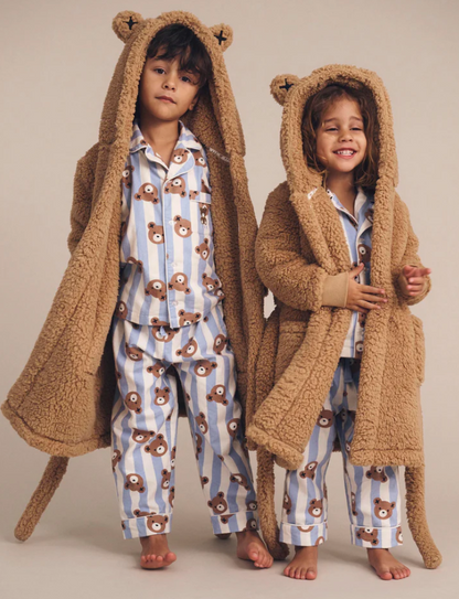 Dream Blue Classic Hux Stripe Sleep Set
