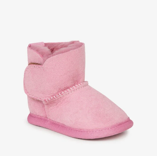 Platinum Baby Bootie - Orchid Pink