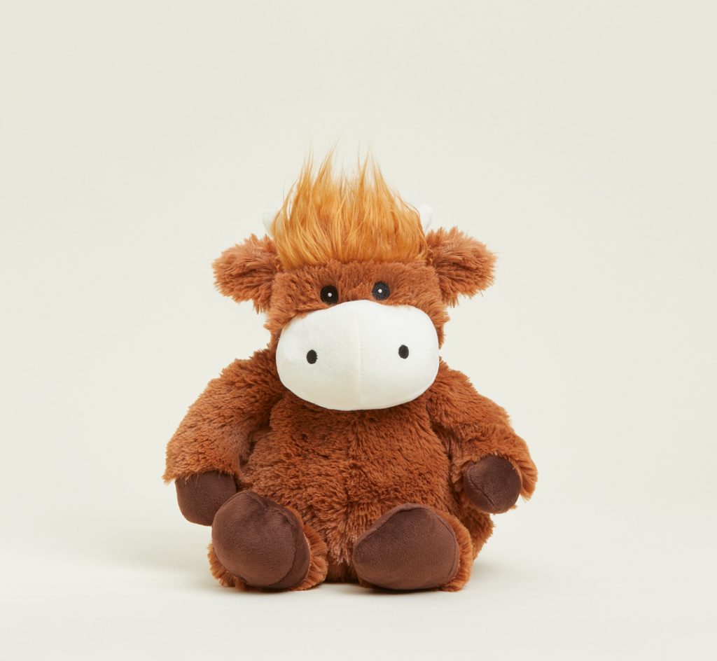 Highland Cow Heatable Soft Toy
