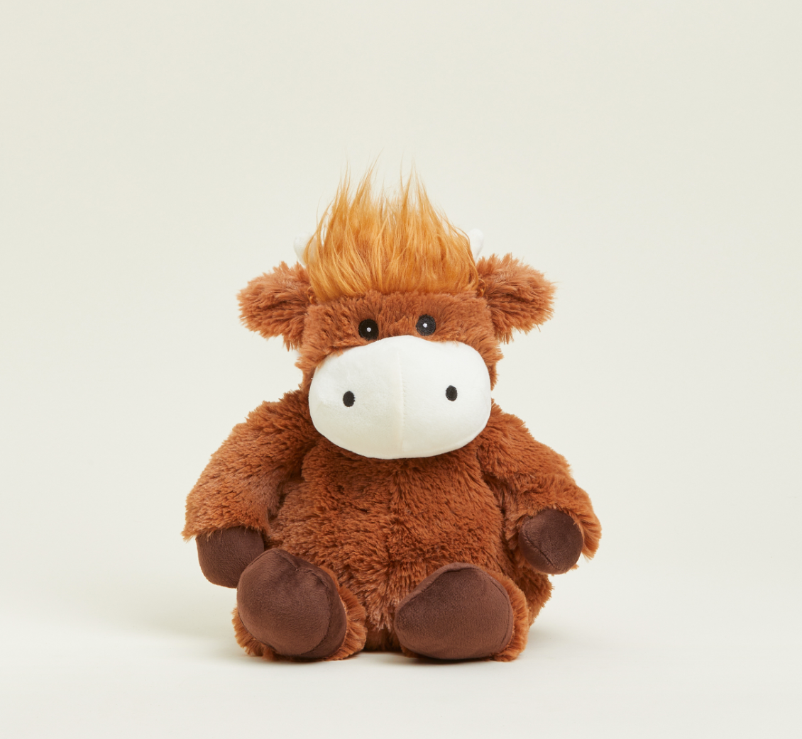Highland Cow Heatable Soft Toy