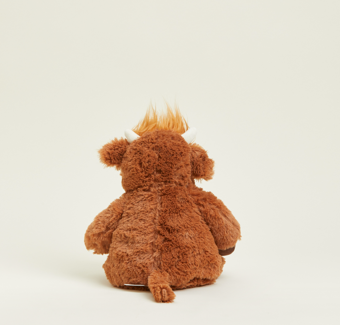 Highland Cow Heatable Soft Toy