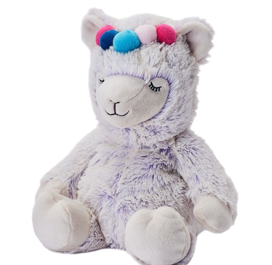 Marshmallow Llama Heatable Soft Toy