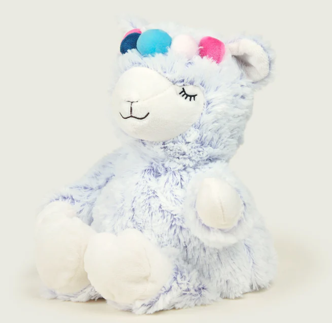 Marshmallow Llama Heatable Soft Toy