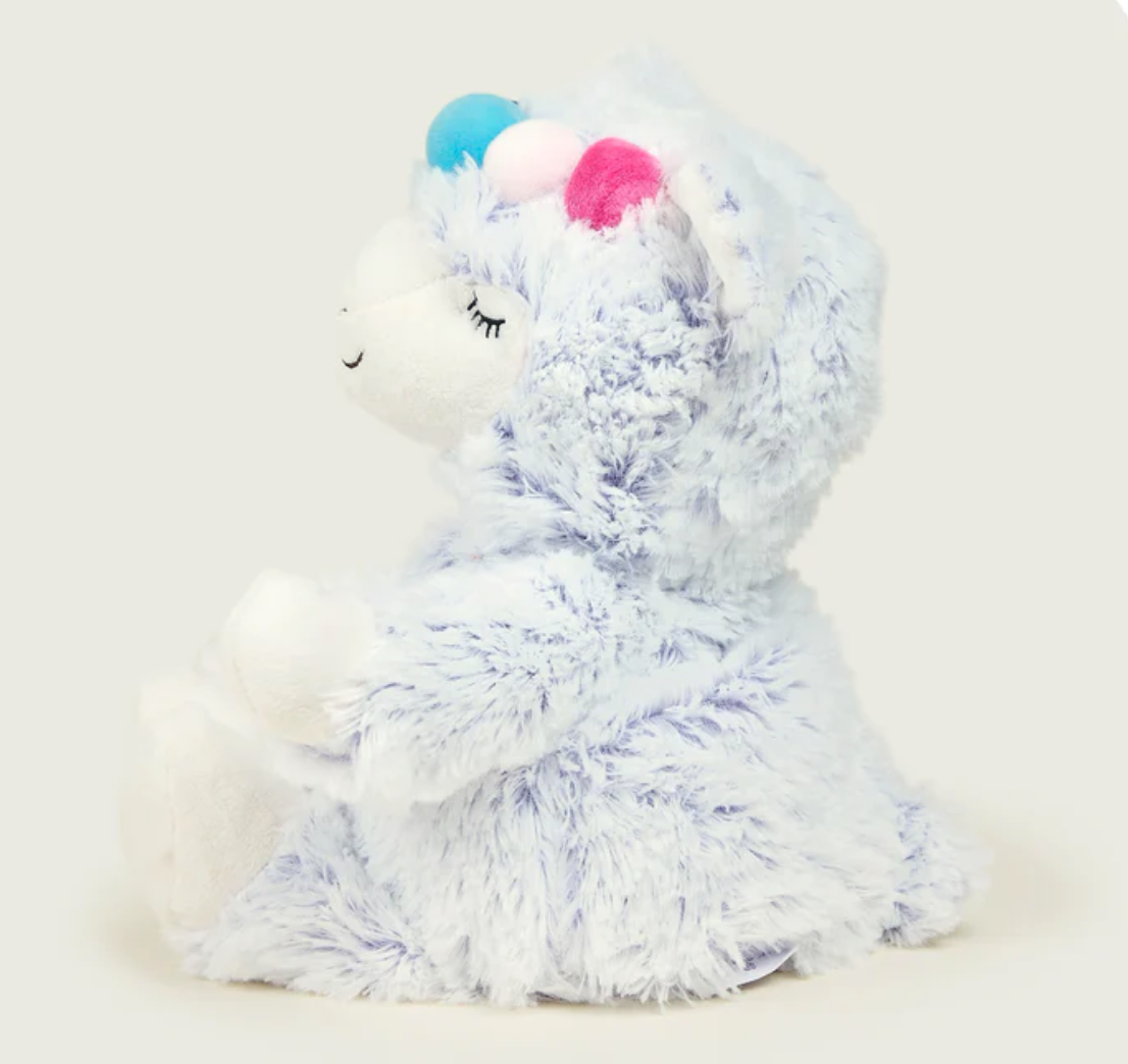 Marshmallow Llama Heatable Soft Toy