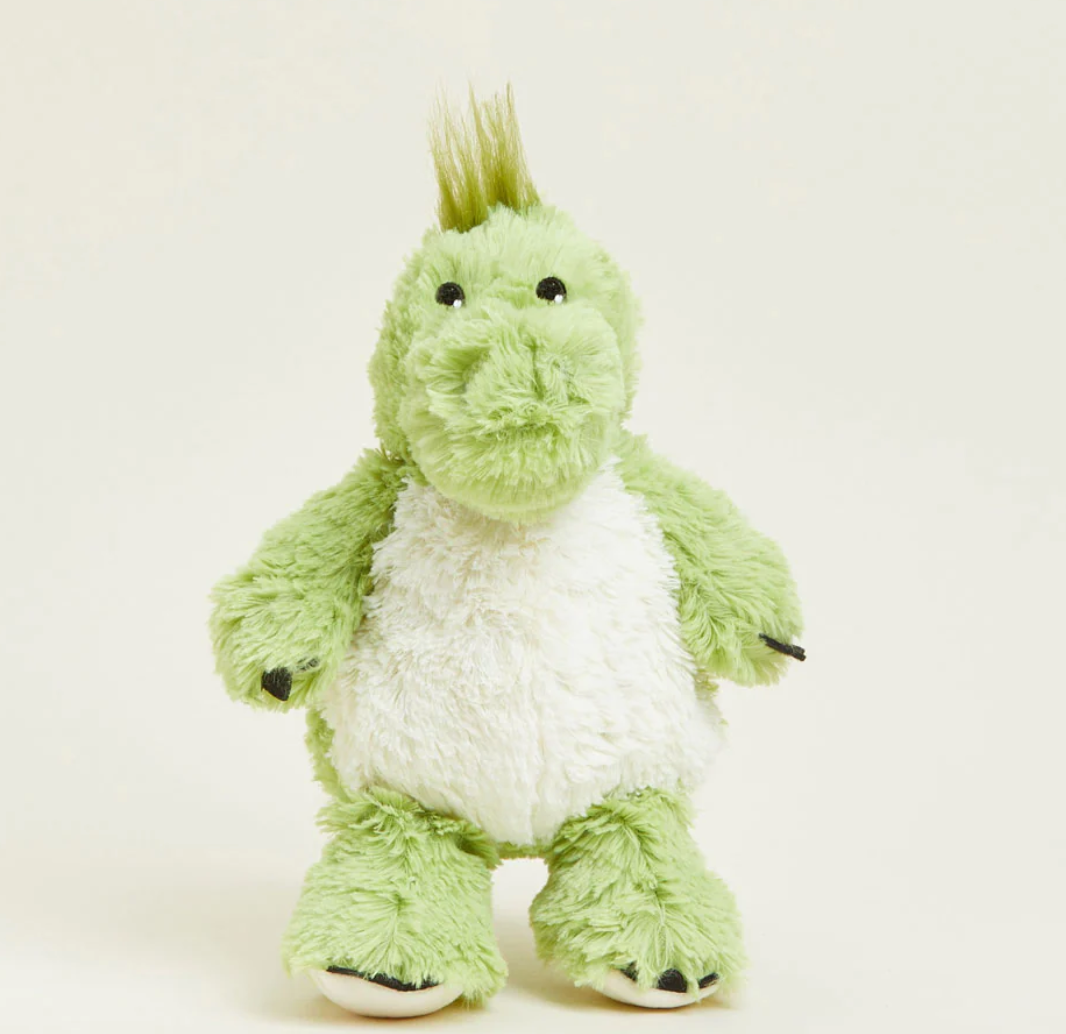 Green Dinosaur Heatable Soft Toy