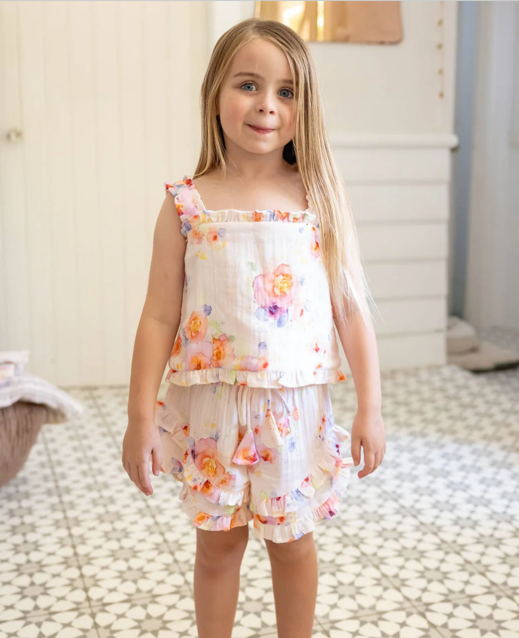 Tessa Shorts - Roses