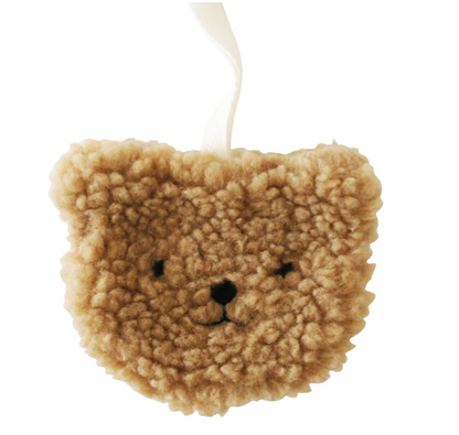Sherpa Bear Paci Comforter Caramel