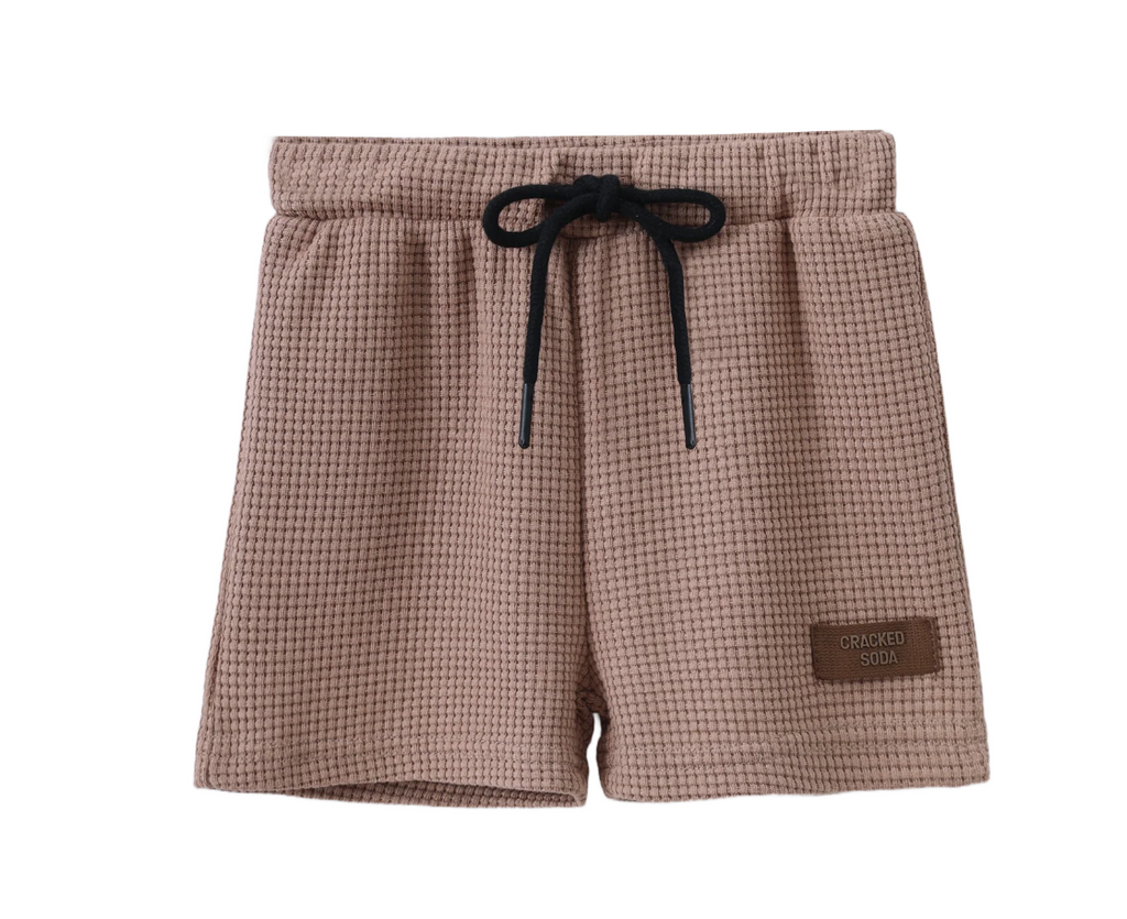 Dash Waffle Shorts - Mocha