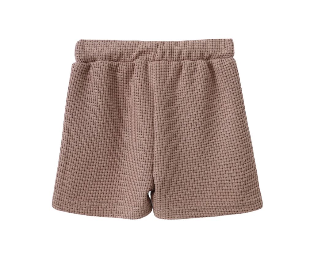 Dash Waffle Shorts - Mocha