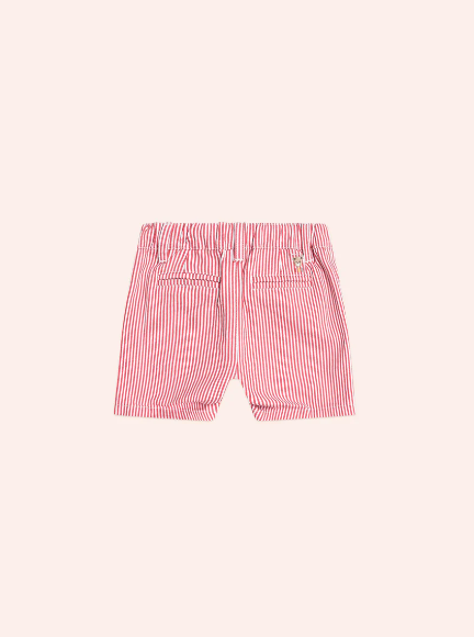 Chill Red Stripe Chino Shorts