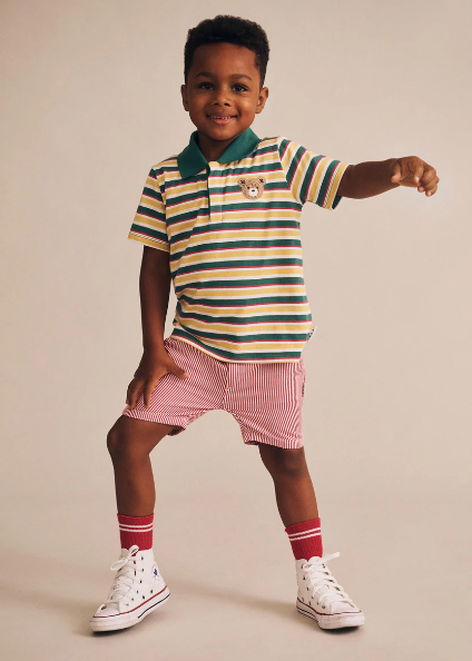 Chill Red Stripe Chino Shorts