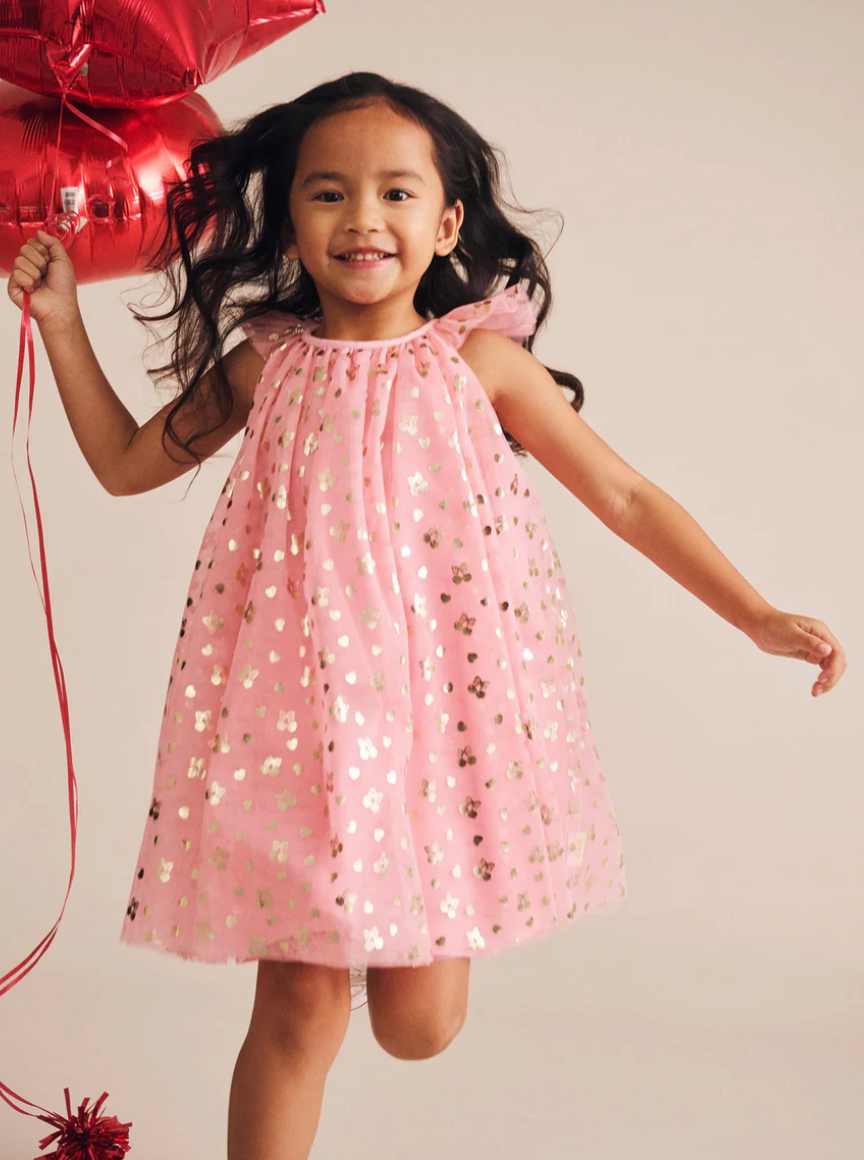 Golden Cherries Princess Tulle Dress