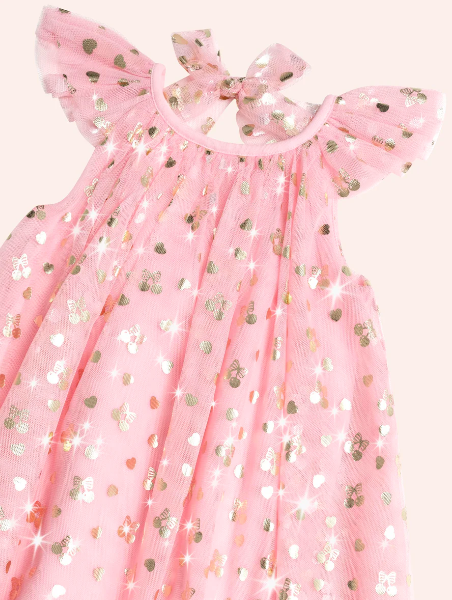 Golden Cherries Princess Tulle Dress