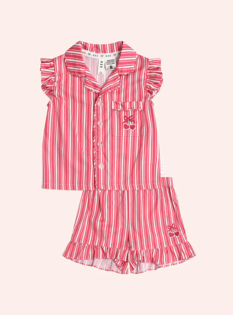 Tis The Season Frill PJs Candy Cane