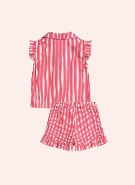 Tis The Season Frill PJs Candy Cane