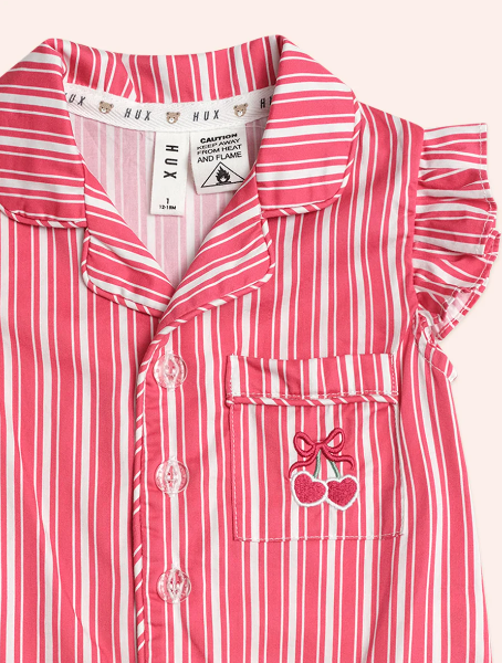 Tis The Season Frill PJs Candy Cane