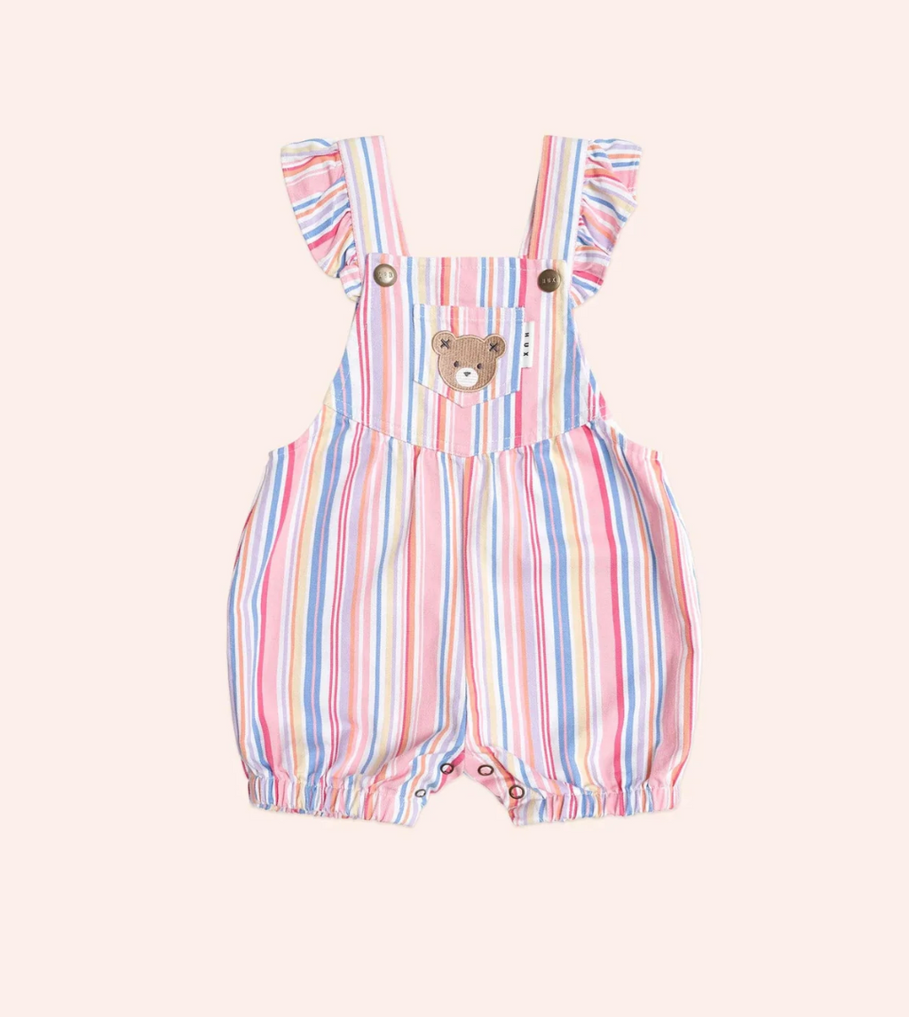 Pastel Stripe Bubble Romper
