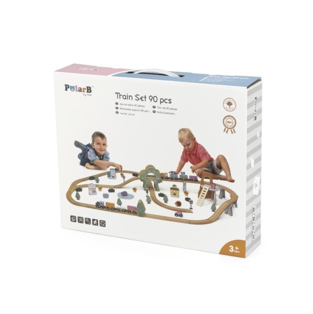Train Set 90 pcs
